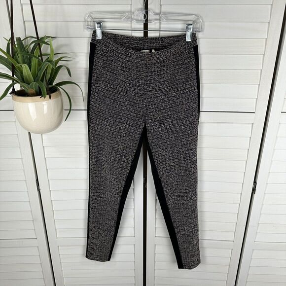 Anthropologie Lilka Mixed Tweed‎ Ponte Knit Leggings Stretch Pants Size XS - Picture 1 of 10